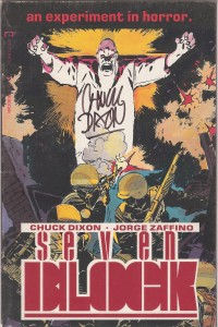 Seven Block - GN - Signed By Chuck Dixon