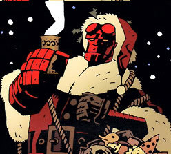 Dark Horse Comics #xmas2012 SantaHellboy