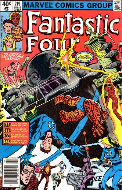 Fantastic Four Vol. 1 #219