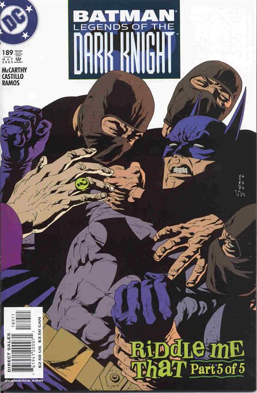 Batman: Legends of the Dark Knight Vol. 1 #189