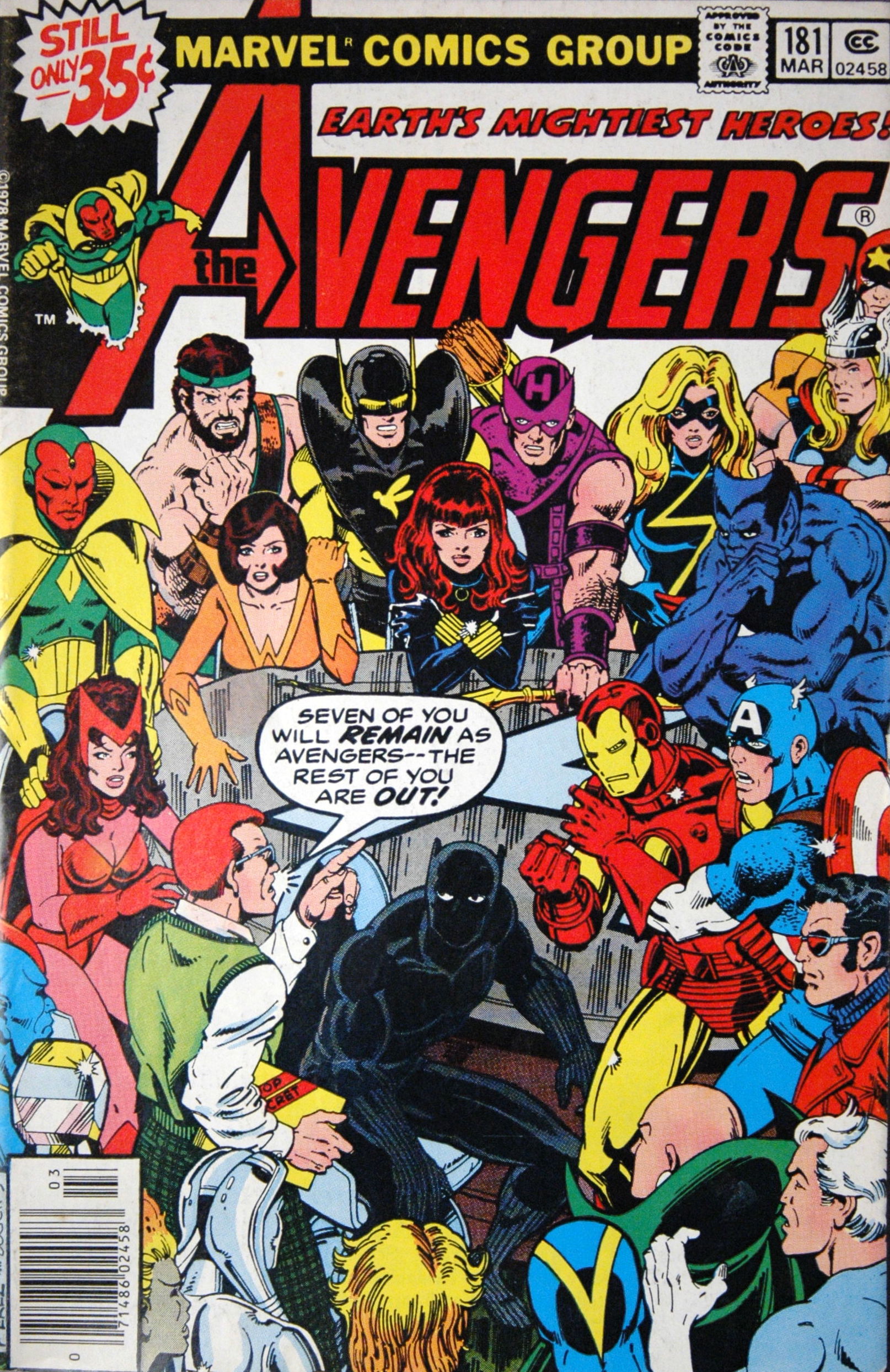 The Avengers Vol. 1 #181