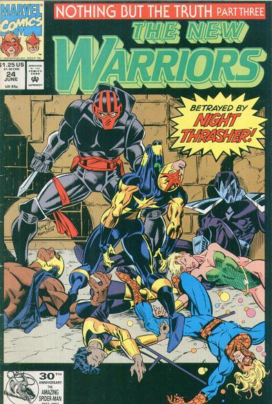 The New Warriors Vol. 1 #24