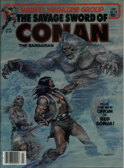 Savage Sword of Conan Vol. 1 #78