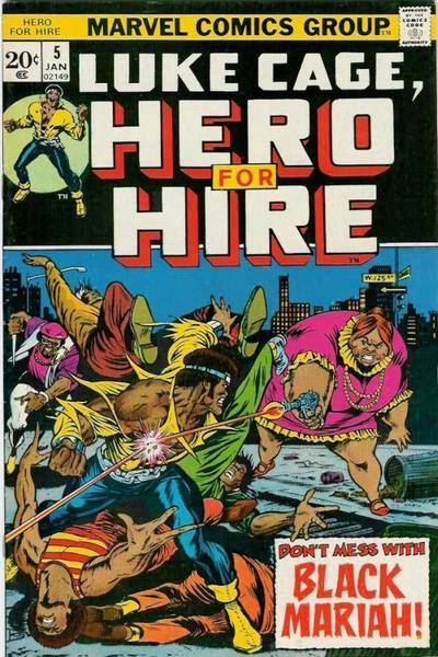 Luke Cage, Hero for Hire Vol. 1 #5