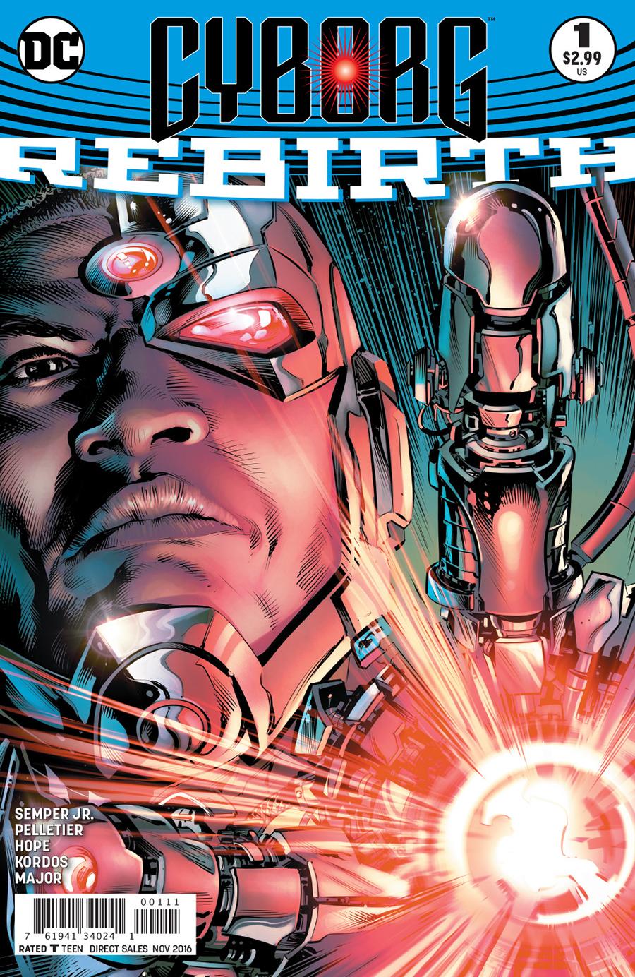 Cyborg: Rebirth Vol. 1 #1