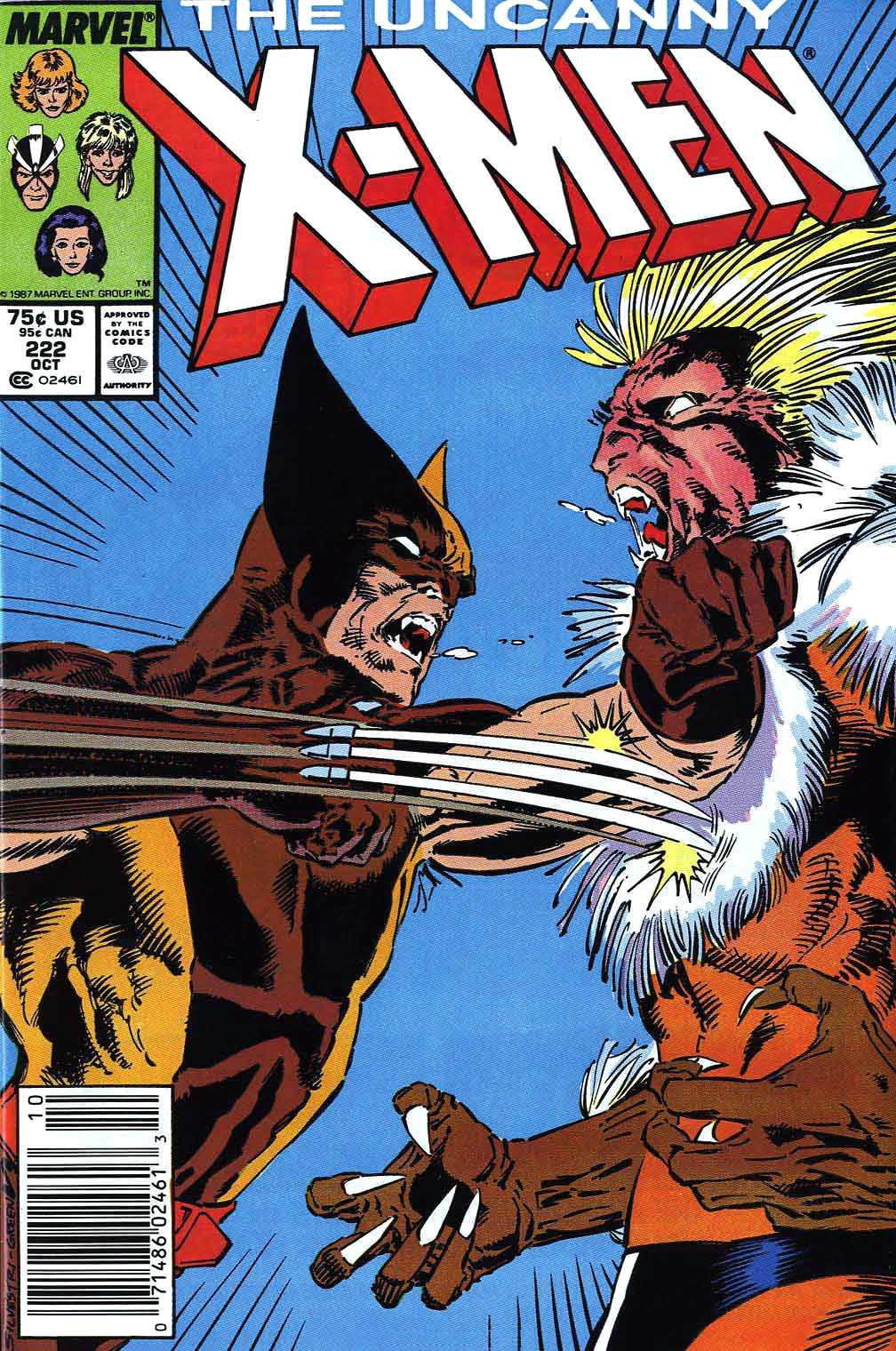 Uncanny X-Men Vol. 1 #222