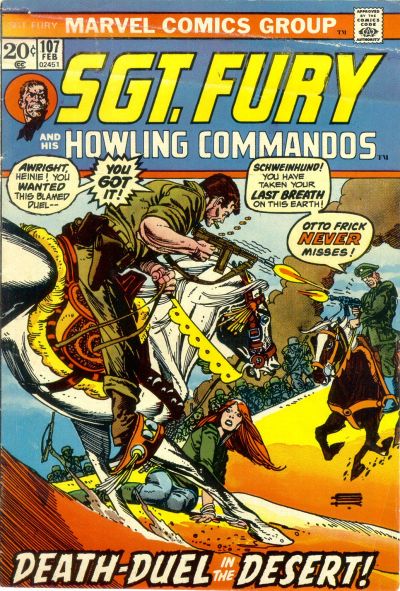 Sgt Fury and his Howling Commandos Vol. 1 #107