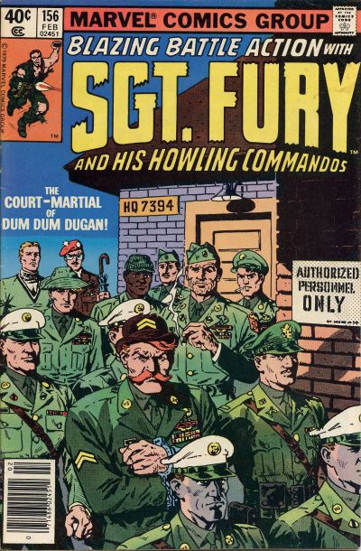 Sgt Fury and his Howling Commandos Vol. 1 #156