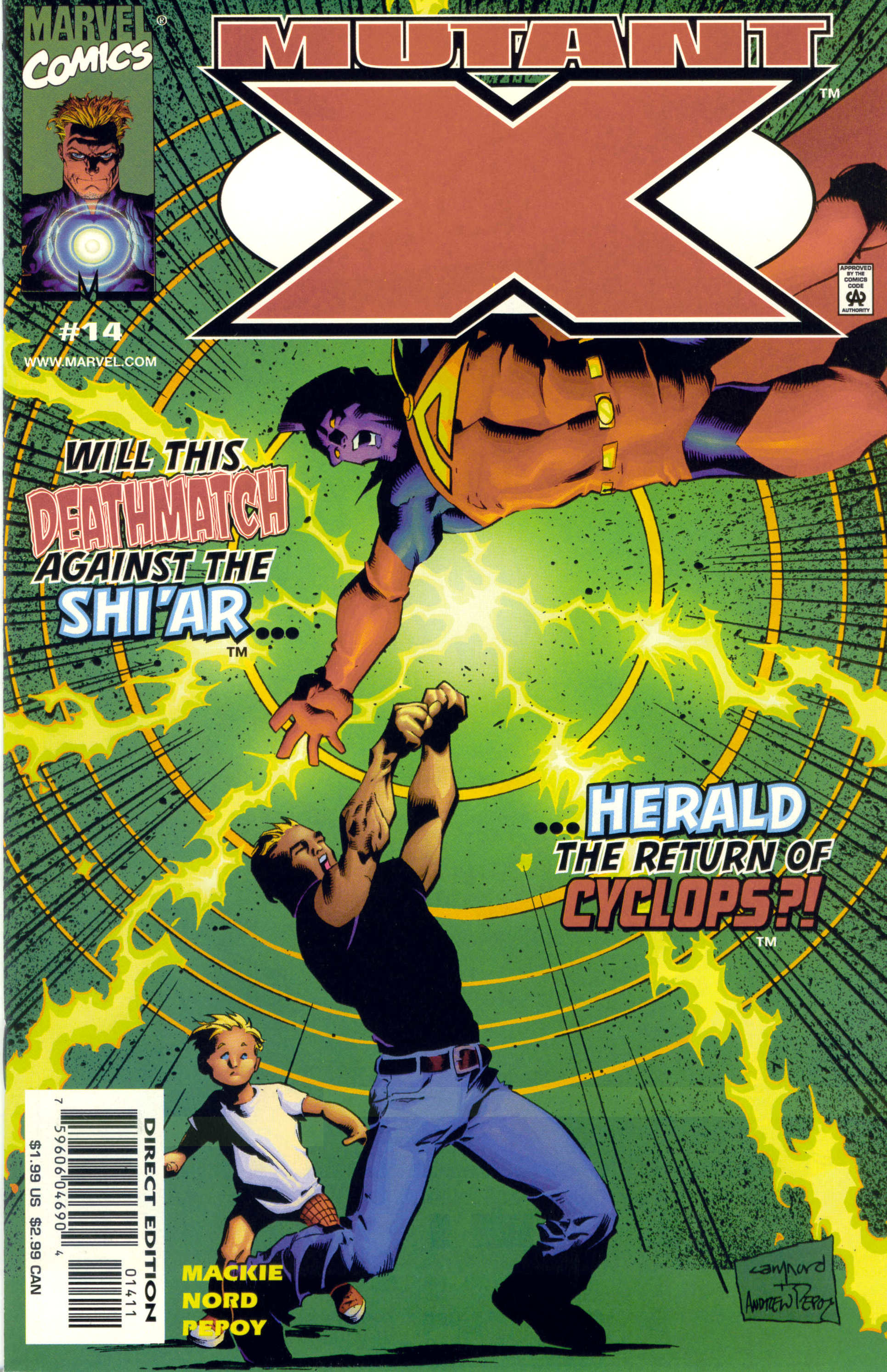 Mutant X Vol. 1 #14