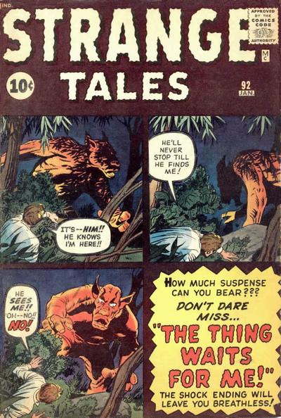 Strange Tales Vol. 1 #92