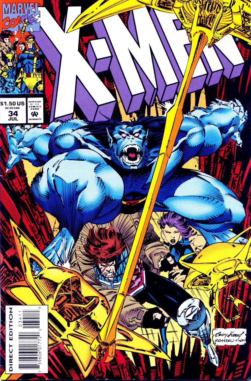 X-Men Vol. 2 #34