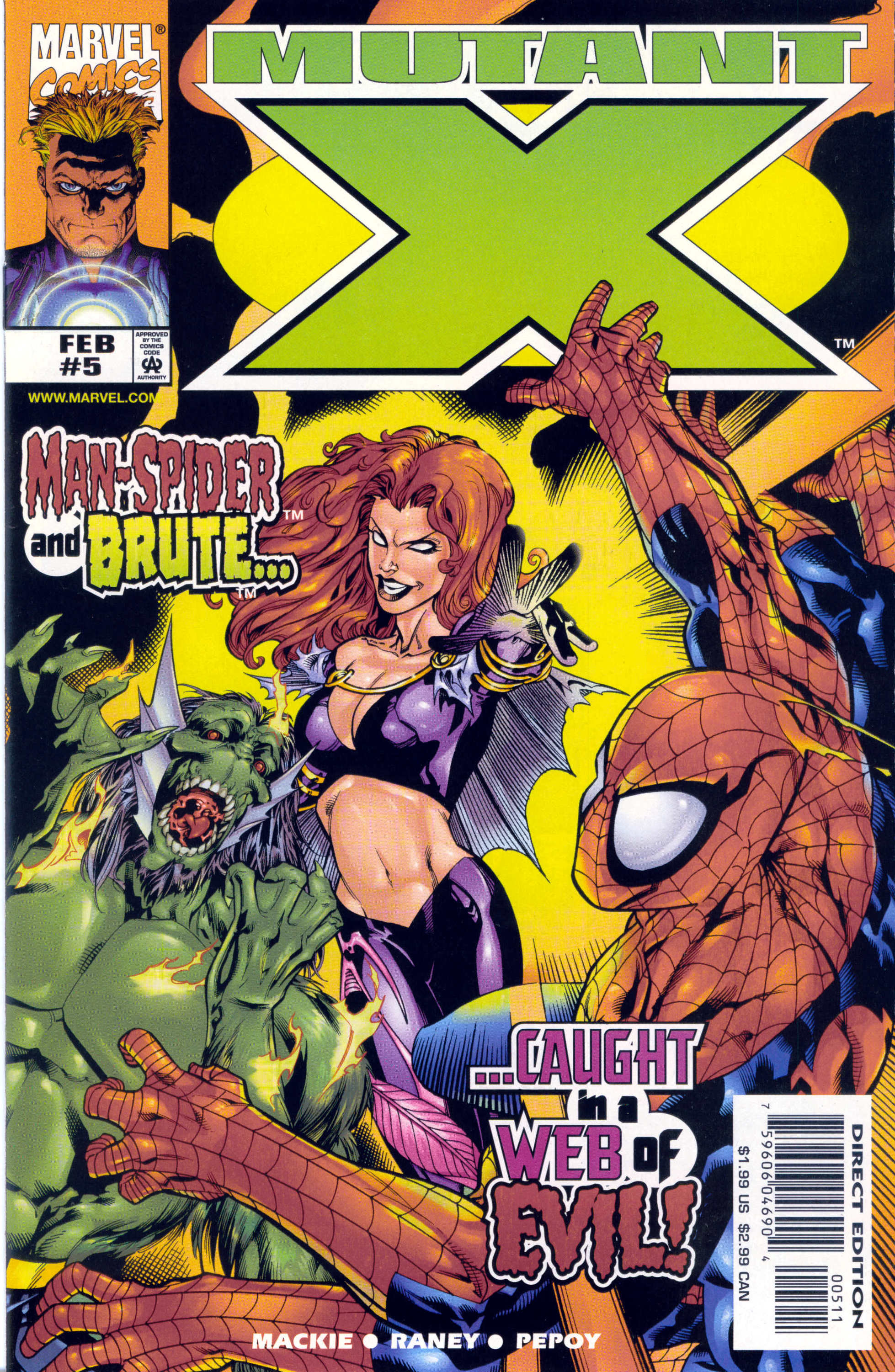 Mutant X Vol. 1 #5