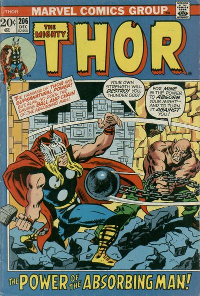Thor Vol. 1 #206