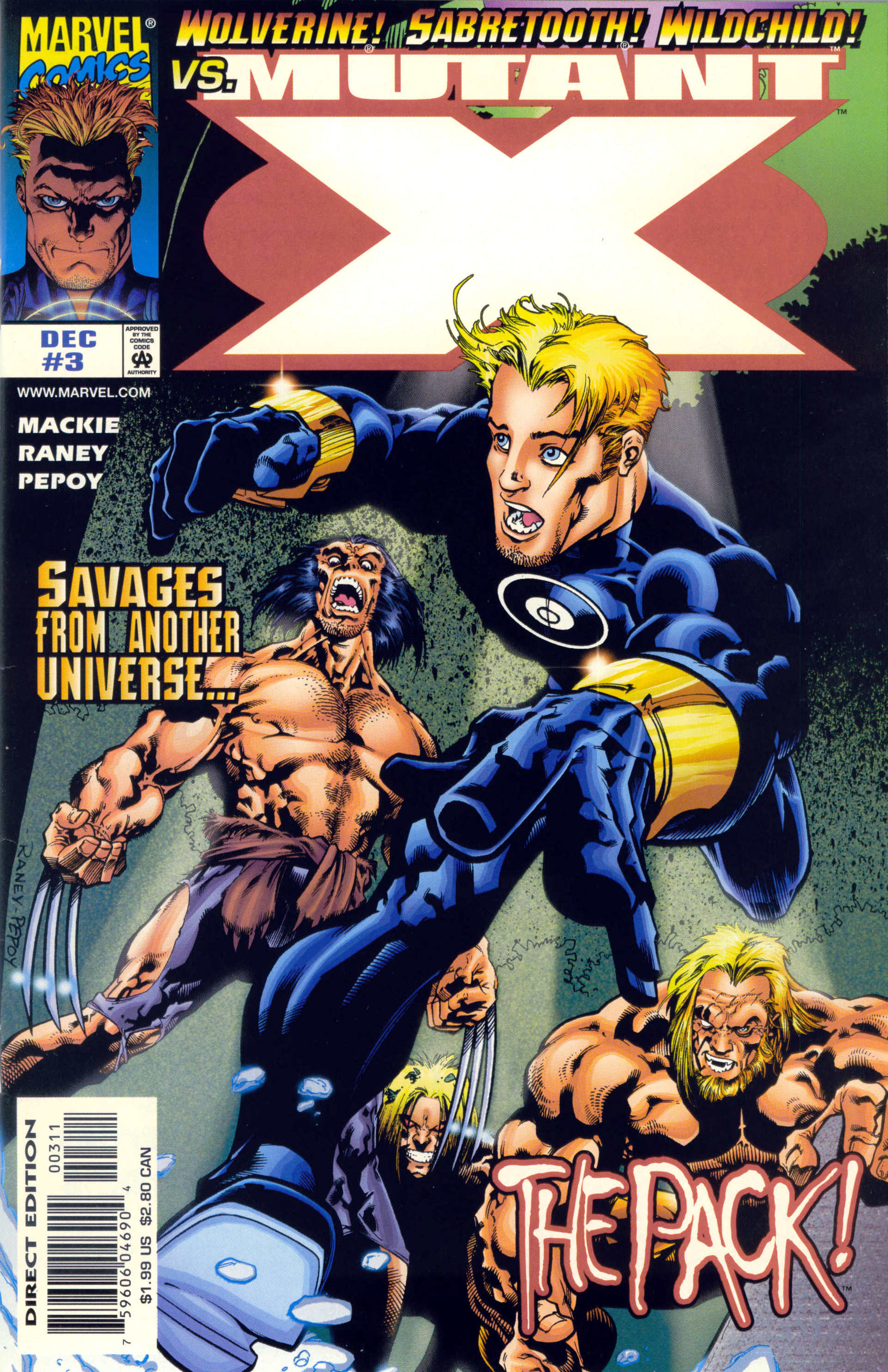 Mutant X Vol. 1 #3