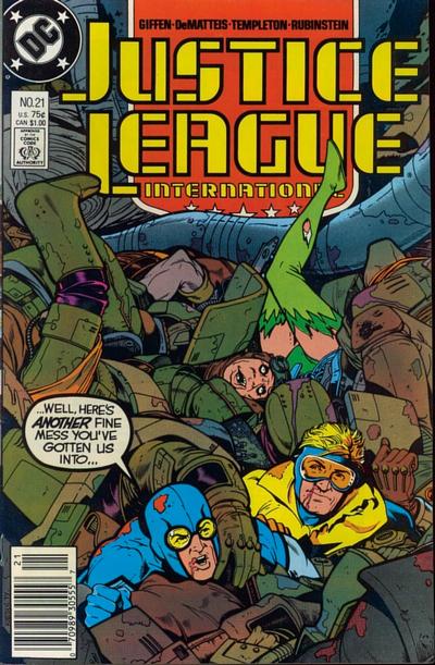 Justice League International Vol. 1 #21