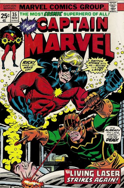 Captain Marvel Vol. 1 #35