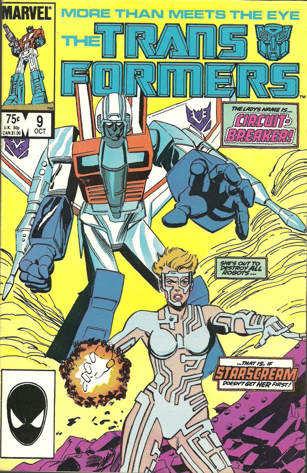 Transformers Vol. 1 #9