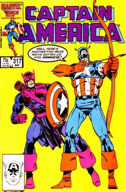 Captain America Vol. 1 #317