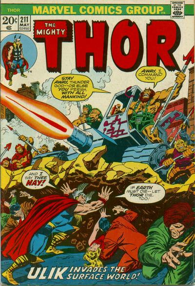 Thor Vol. 1 #211