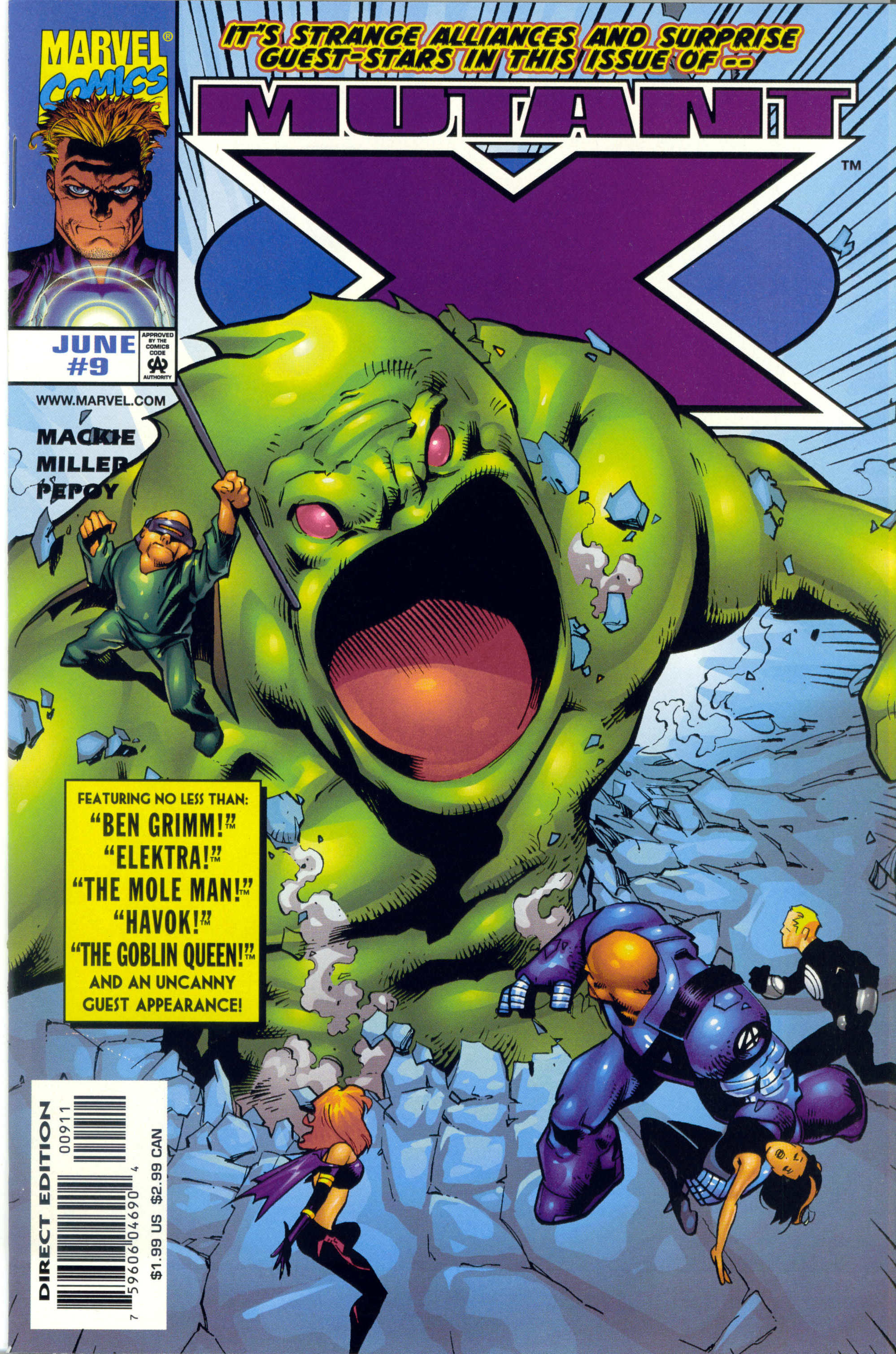 Mutant X Vol. 1 #9