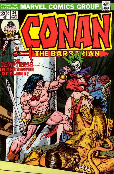 Conan the Barbarian Vol. 1 #34