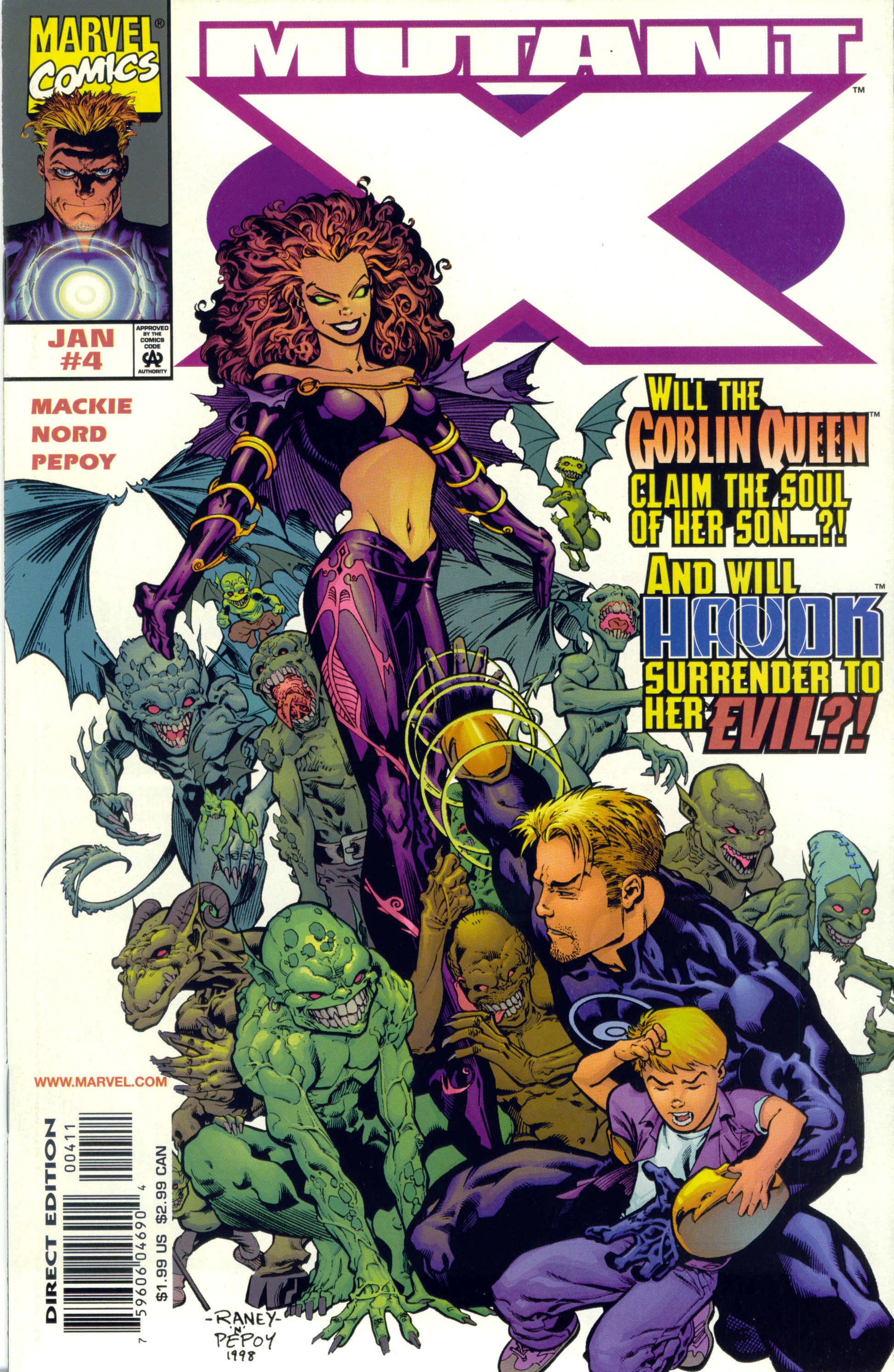 Mutant X Vol. 1 #4