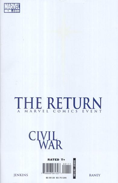 Civil War: The Return Vol. 1 #1