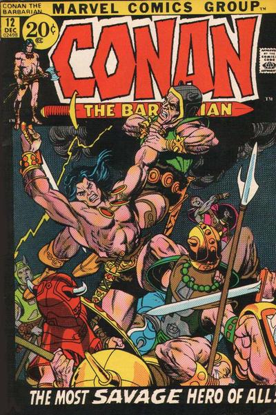 Conan the Barbarian Vol. 1 #12