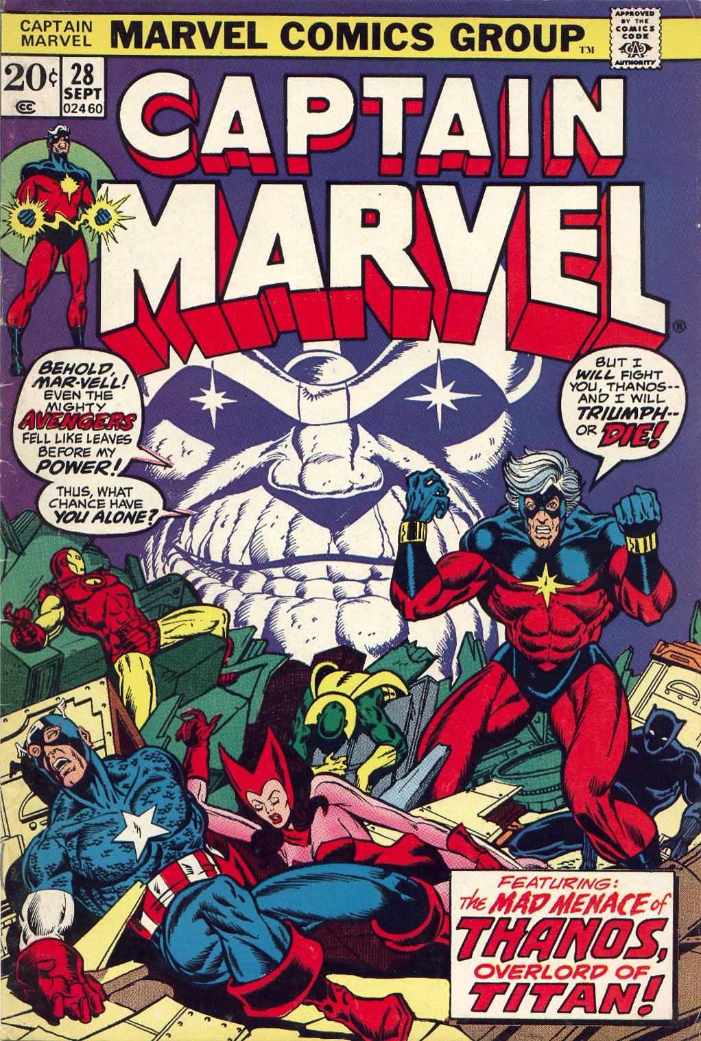 Captain Marvel Vol. 1 #28