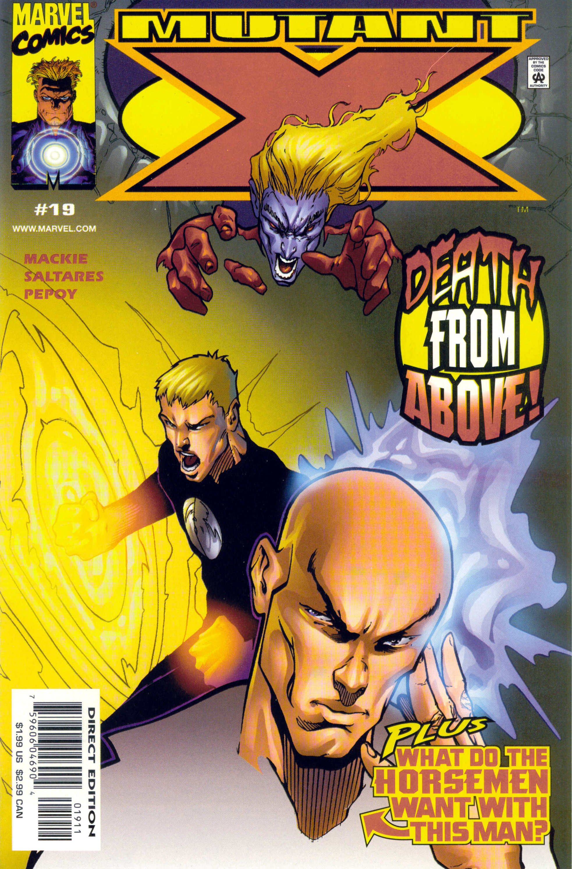 Mutant X Vol. 1 #19