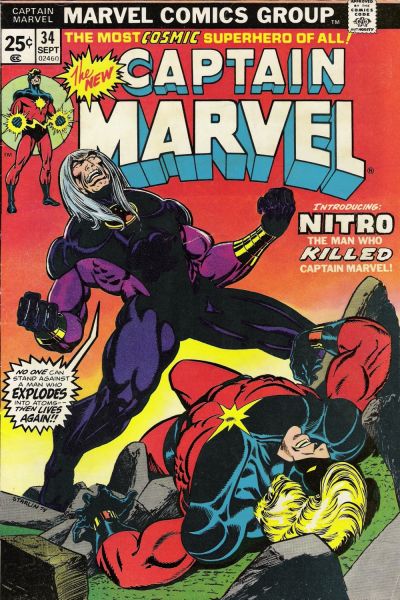 Captain Marvel Vol. 1 #34