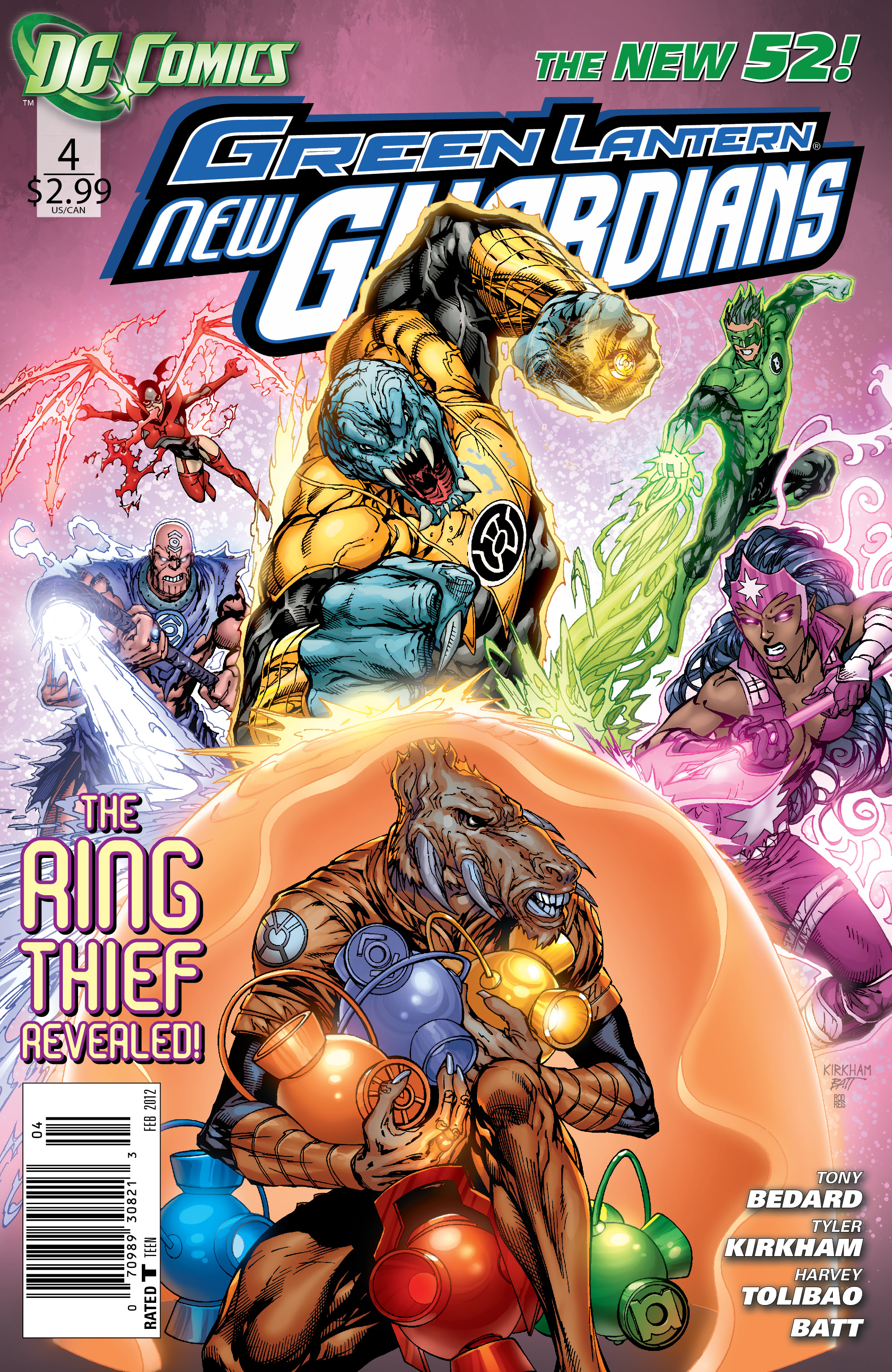 Green Lantern: New Guardians Vol. 1 #4