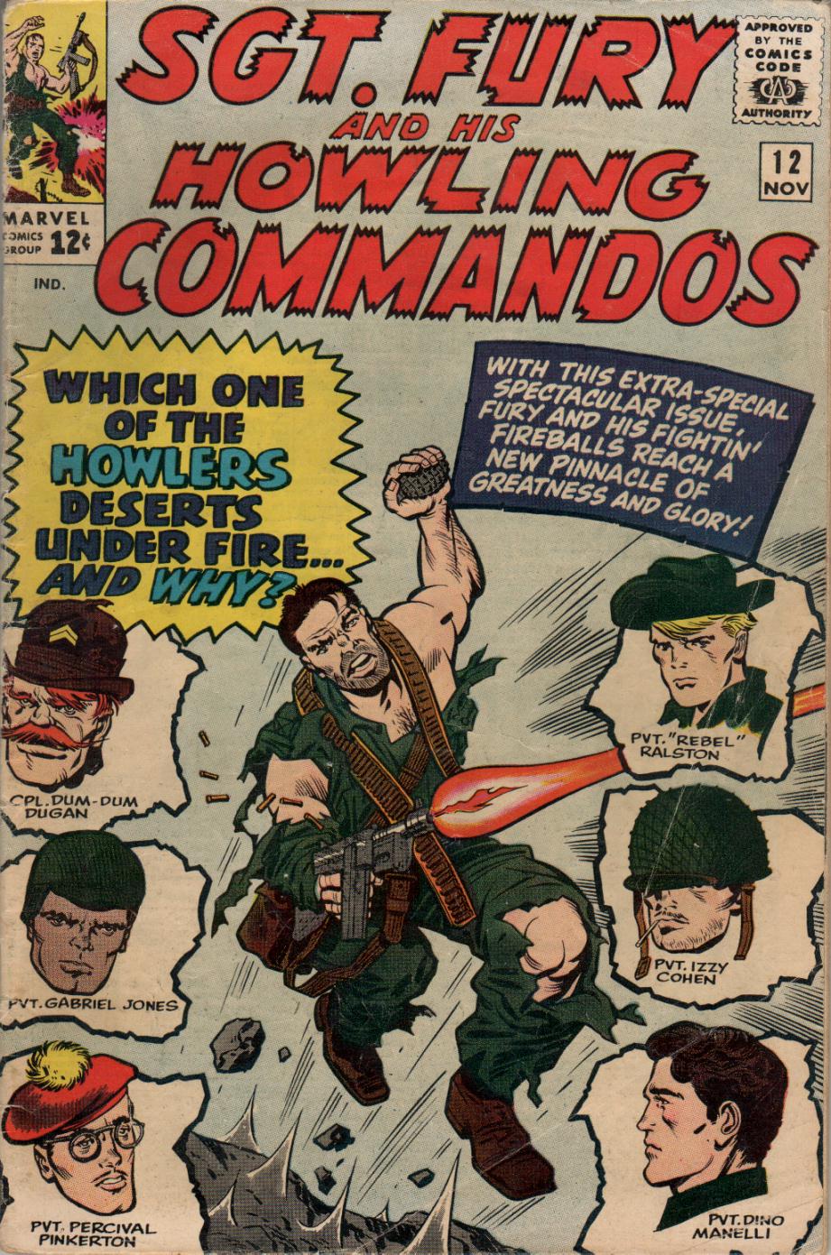 Sgt Fury and his Howling Commandos Vol. 1 #12