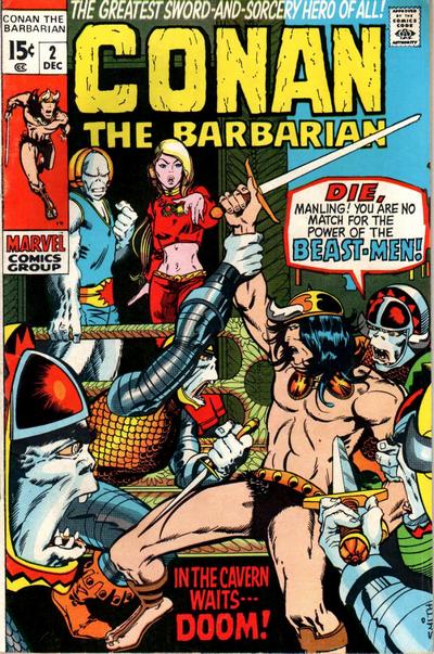 Conan the Barbarian Vol. 1 #2