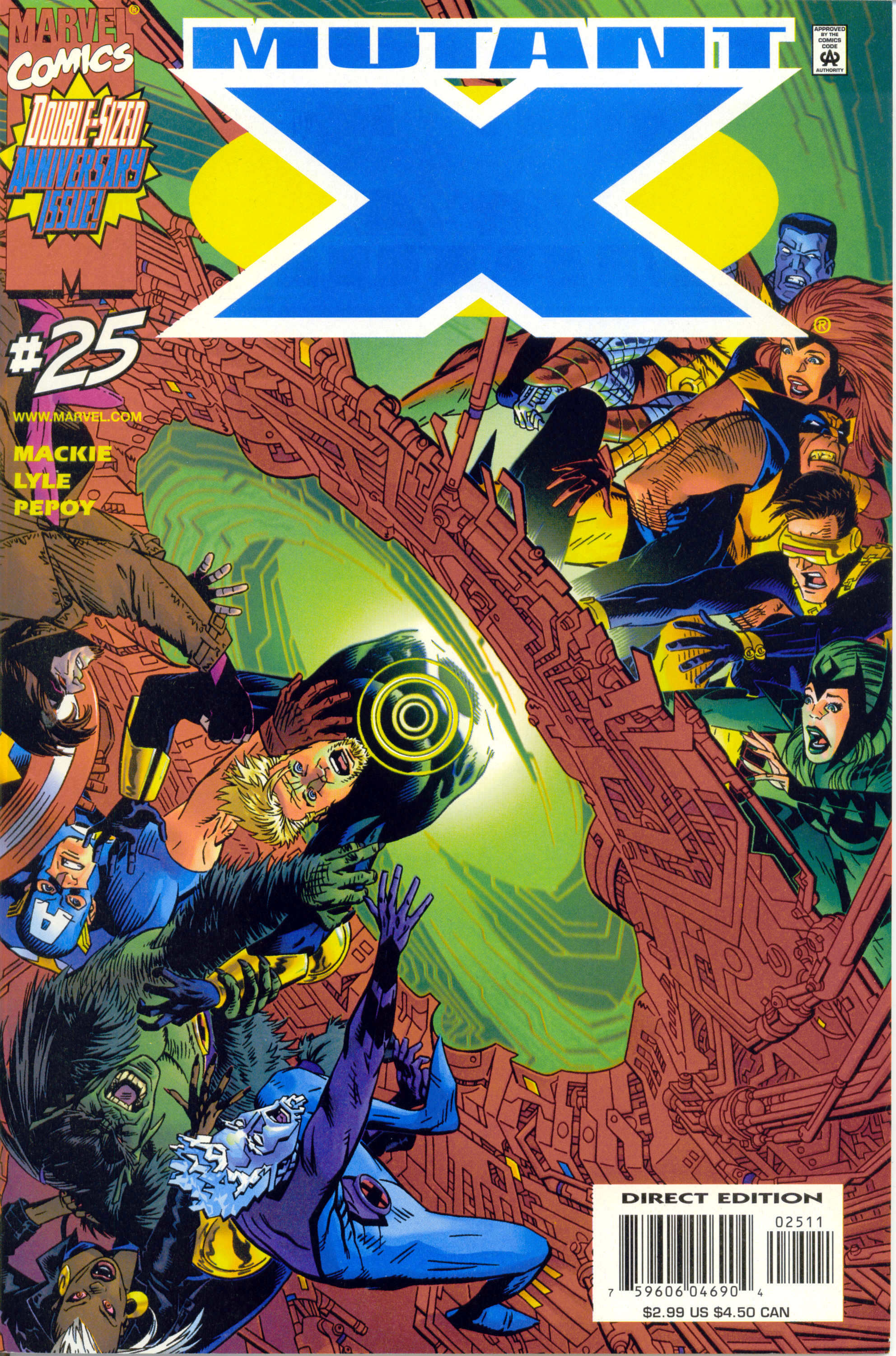 Mutant X Vol. 1 #25