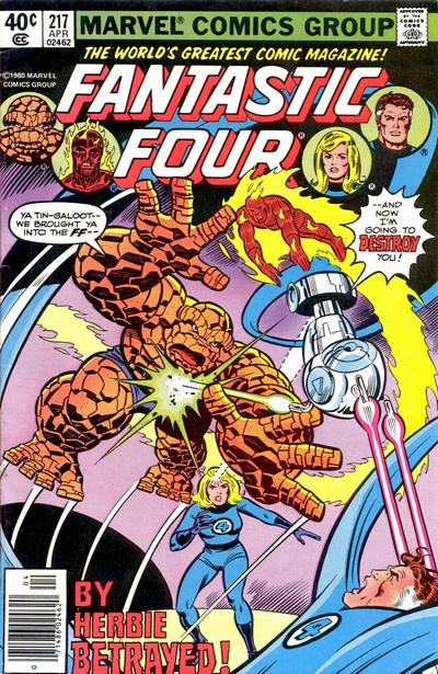 Fantastic Four Vol. 1 #217