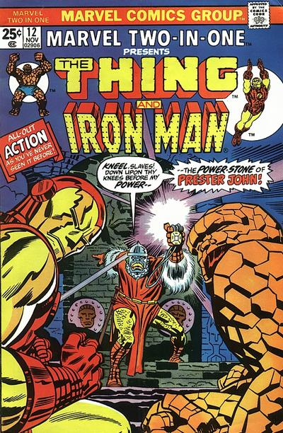 Marvel Two-In-One Vol. 1 #12