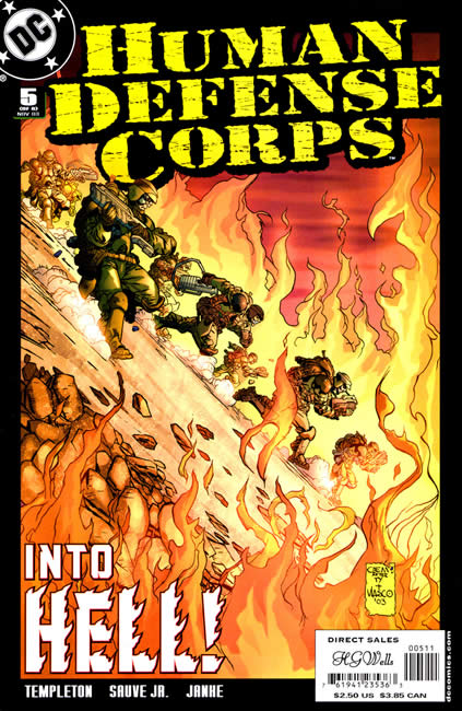Human Defense Corps Vol. 1 #5