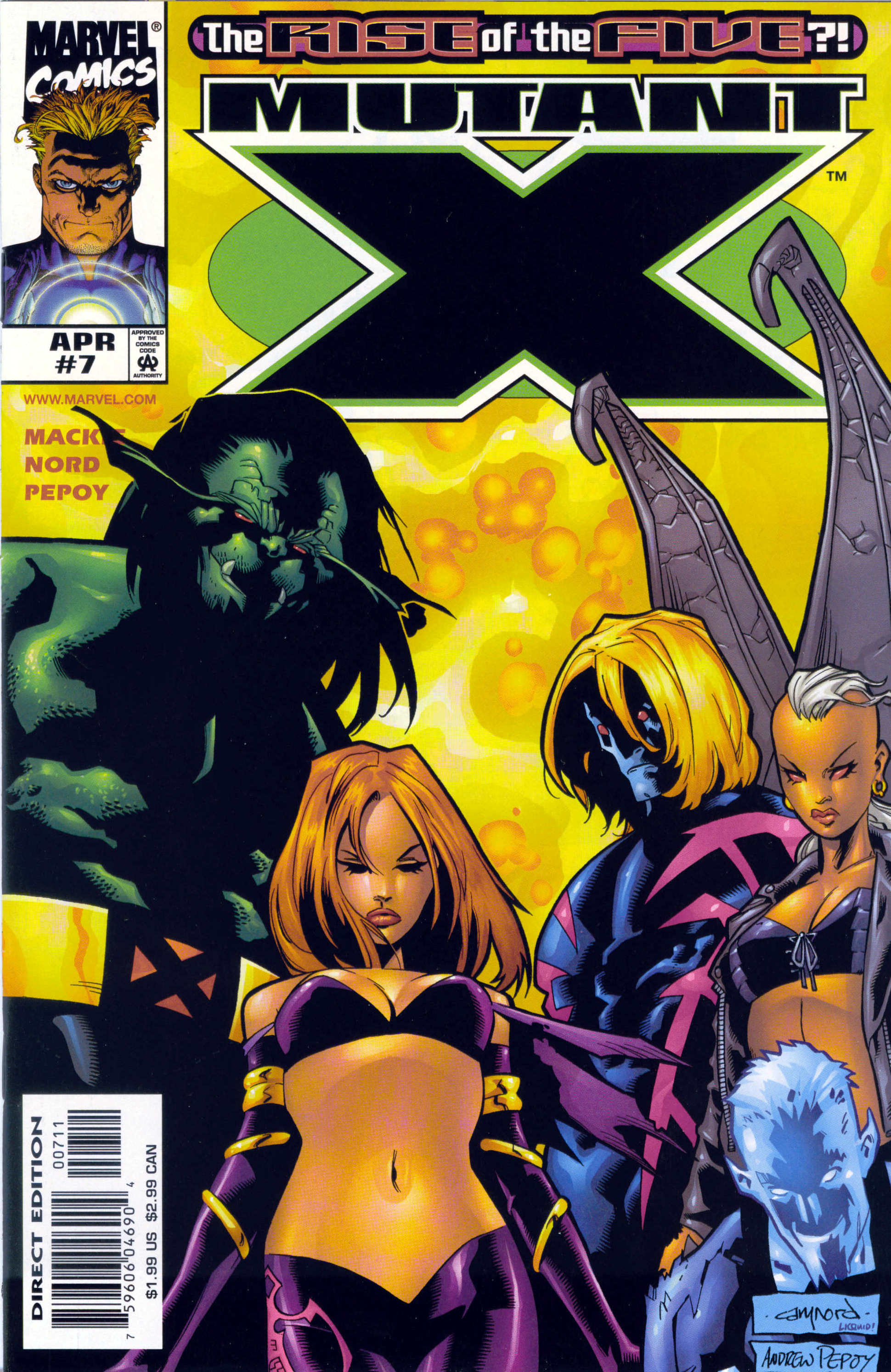 Mutant X Vol. 1 #7
