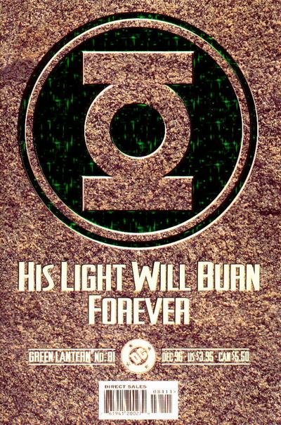Green Lantern Vol. 3 #81A