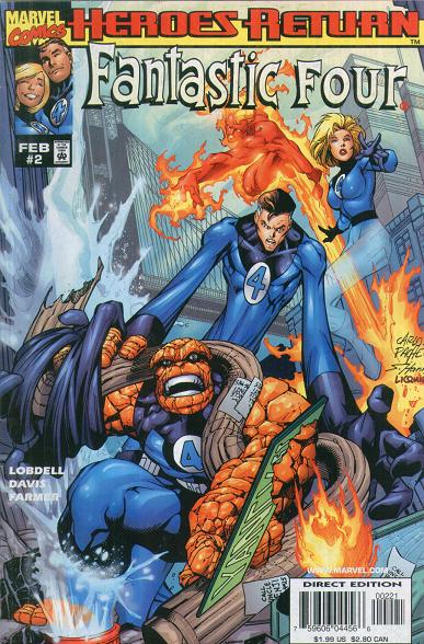 Fantastic Four Vol. 3 #2B
