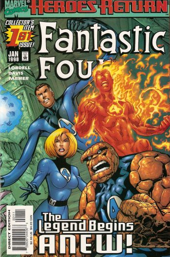 Fantastic Four Vol. 3 #1B