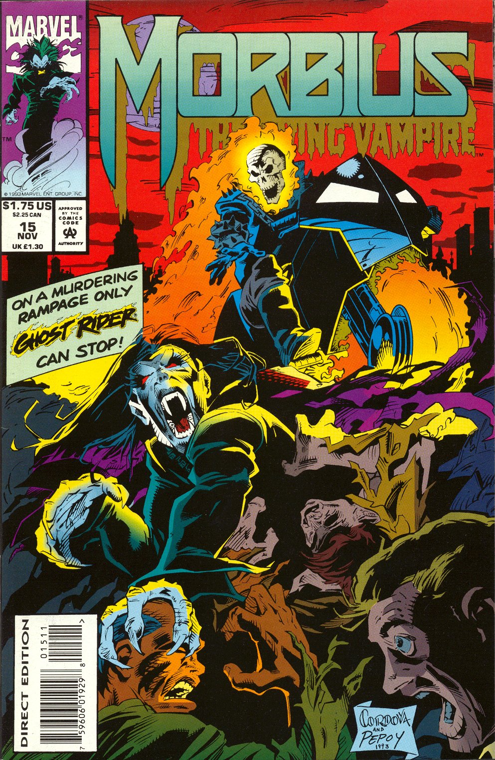 Morbius: The Living Vampire Vol. 1 #15