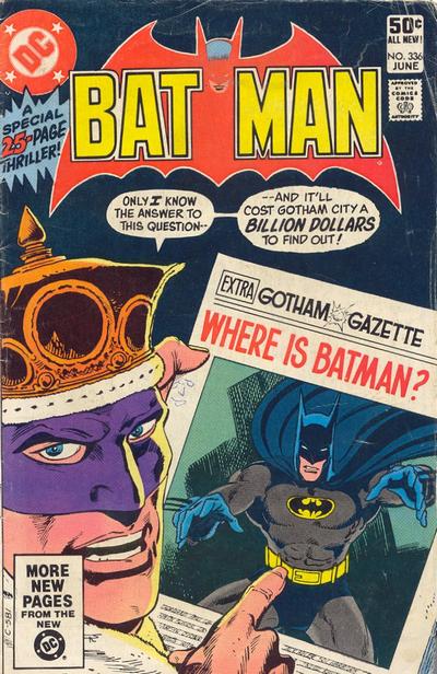 Batman Vol. 1 #336