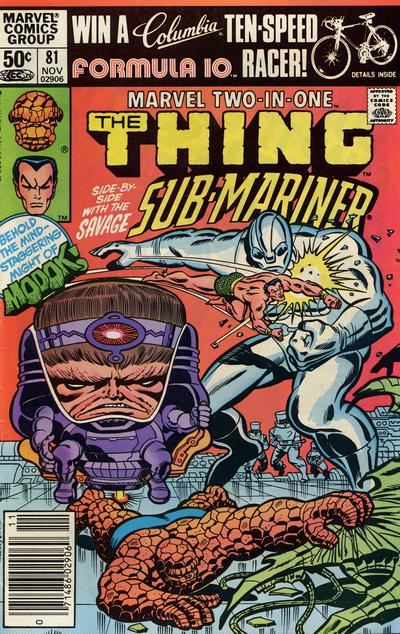 Marvel Two-In-One Vol. 1 #81