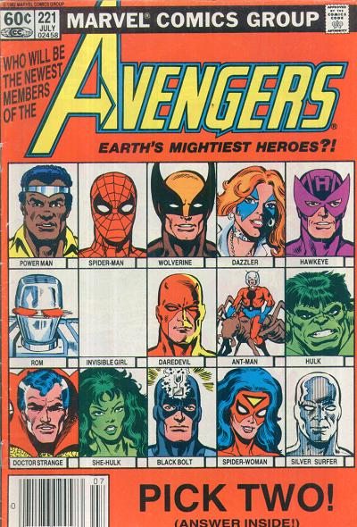 The Avengers Vol. 1 #221