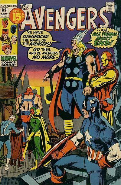 The Avengers Vol. 1 #92