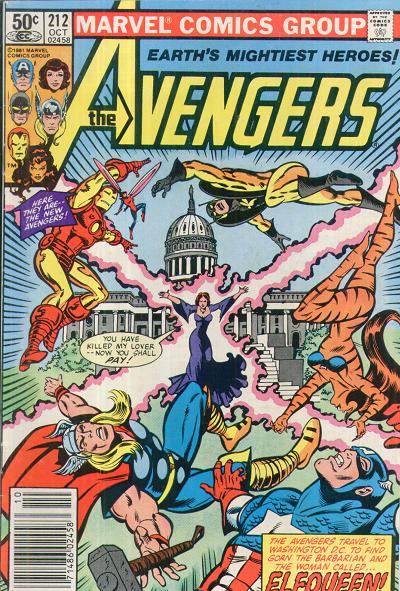 The Avengers Vol. 1 #212