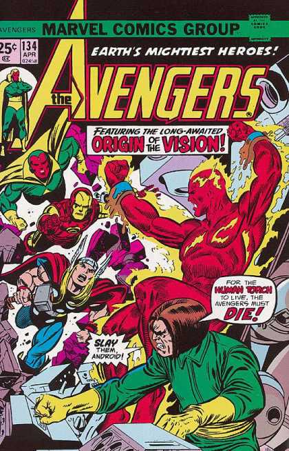 The Avengers Vol. 1 #134