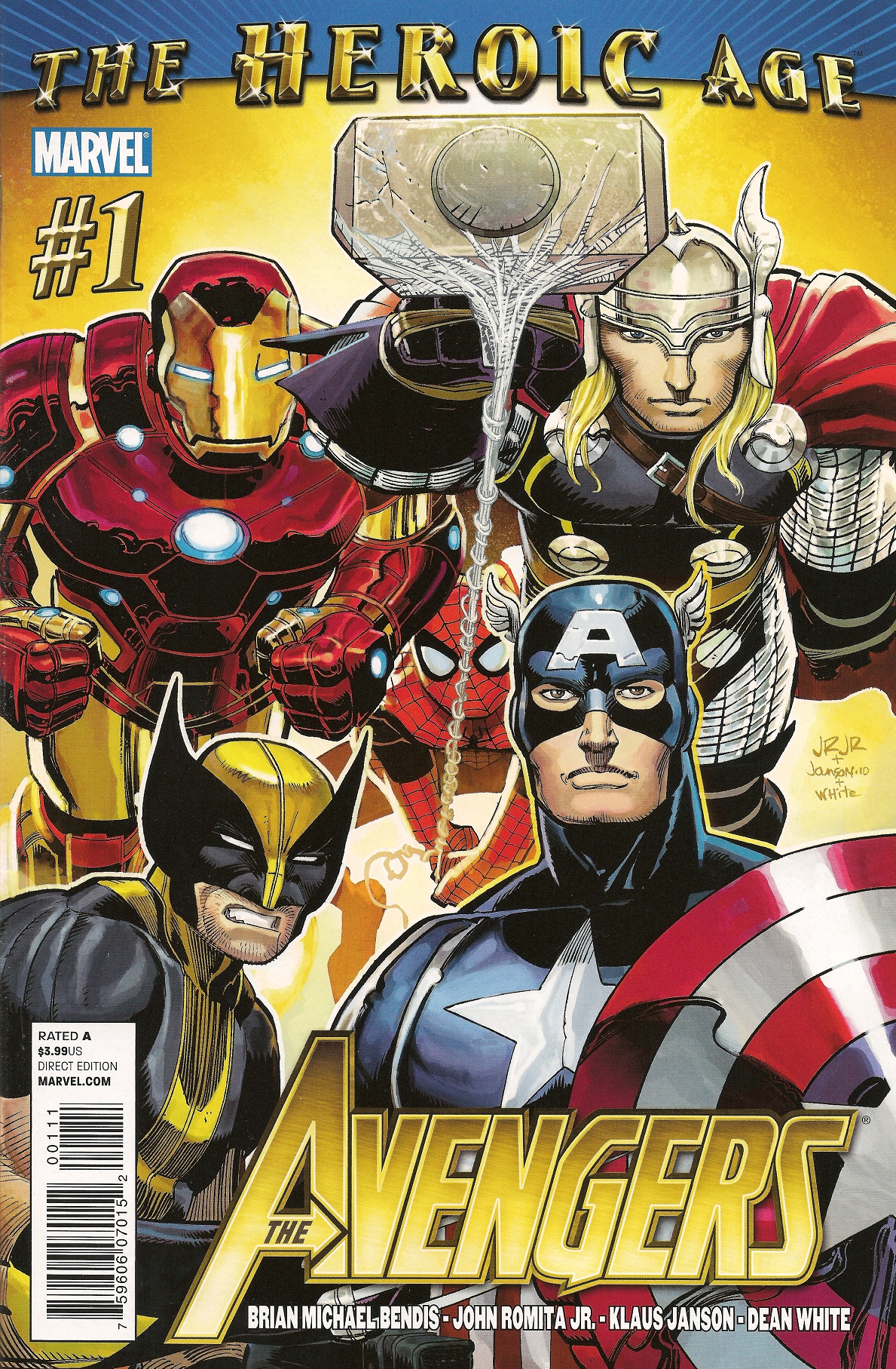 The Avengers Vol. 4 #1